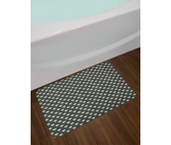 Floral Exotic Proteas Bath Mat