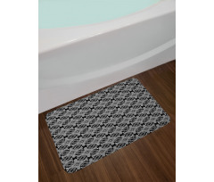 Vintage Motifs Art Bath Mat