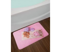 Gingerbread Cookies Coco Bath Mat