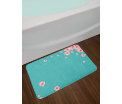 Romantic Petals Bath Mat