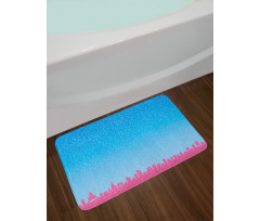 Petals on Skyline Bath Mat