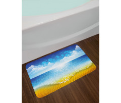 Sea Horizon Coast Bath Mat