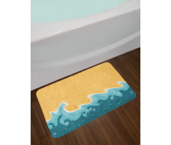 Grange Waves Stars Bath Mat