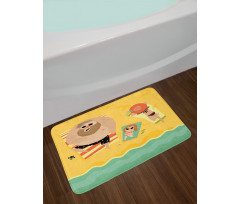 Happy Family Seaside Bath Mat