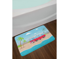 Happy Camper Van Bay Bath Mat