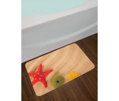 Exotic Caribbean Beach Bath Mat