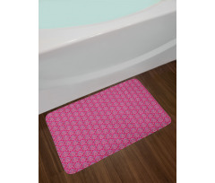 Pink Eastern Art Bath Mat