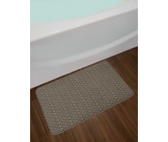 Damask of Flowers Bath Mat