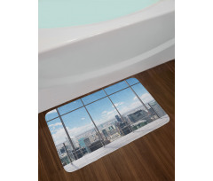 City Modern Landscape Bath Mat