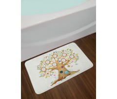 Forest Home Family Tree Bath Mat