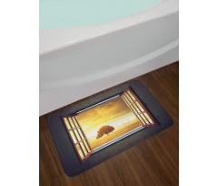 Spring Birds Country Bath Mat