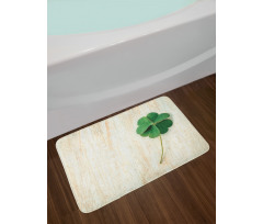 Close up Photo of Shamrock Bath Mat