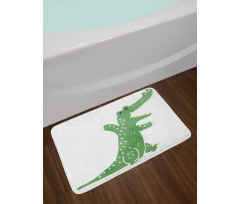 Funky Creature Laughing Bath Mat