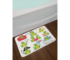 Characters in Action Bath Mat