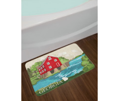 House in the Nature Bath Mat