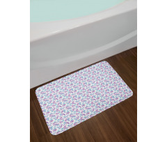 Tropical Botany Branches Bath Mat