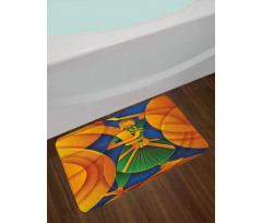 Dancing Girl Bath Mat