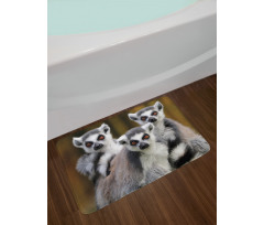 Ring Tailed Monkey Animals Bath Mat