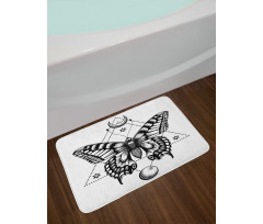 Mystical Butterfly Bath Mat