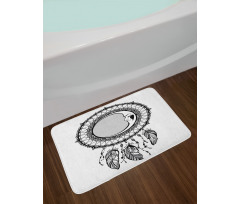 Crescent Dreamcatcher Bath Mat