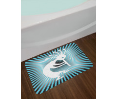 Modernized Tribe Bath Mat