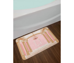 Chandelier Ceiling Castle Bath Mat