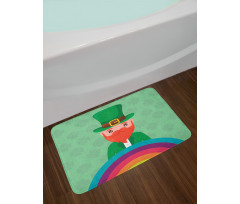 Happy Vibrant Holiday Feels Bath Mat