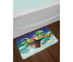 Magic Nest Tent Pumpkin Bath Mat