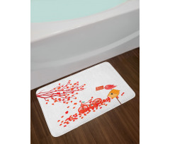 Tree Leaves Foliage Bath Mat