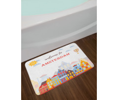 Welcoming Sunny Urban Bath Mat