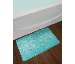 Polka Dot Pattern Bath Mat