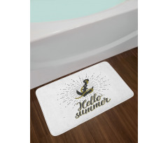 Sunburst Anchor Bath Mat