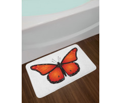 Big Monarch Breed Moth Bath Mat