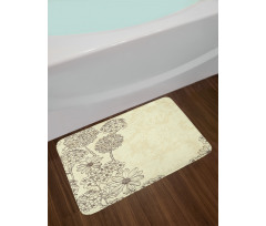 Blooming Retro Bath Mat