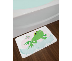 Nursery Jumping Animal Bath Mat