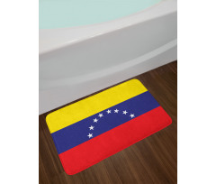 Colorful Country Mapping Bath Mat