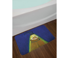 Embracing Oneself Bath Mat