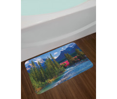 Lake Louise Banff Village Bath Mat