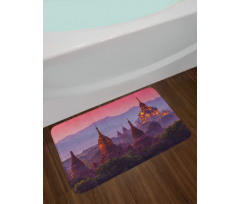 Ancient Building in Bagan Bath Mat