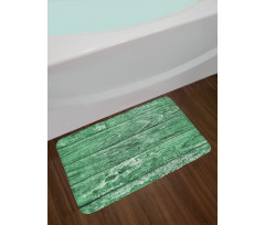 Cracked Look Wooden Bath Mat