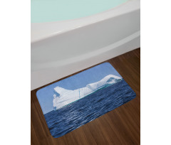 Oceanic Frigid Scenery Bath Mat