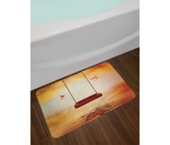 Hummingbird Peace Bath Mat