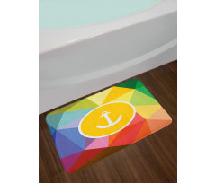 Holiday Sailor Summer Bath Mat