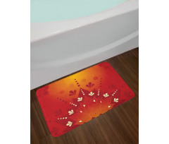 South Culture Flora Bath Mat