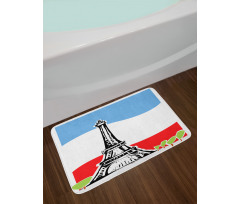 Famous French  Bath Mat