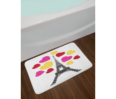 Valentine's Day Layout Bath Mat