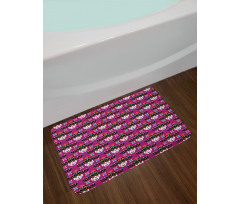 Mexican Ornate Skull Bath Mat