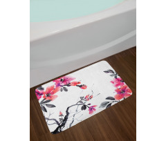 Spring Time Blooms Bath Mat