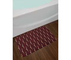 Abstract Snakes Bath Mat