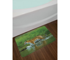 Siberian Tiger Panthera Bath Mat